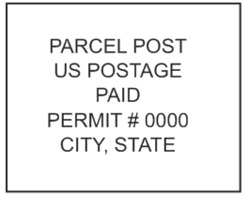 Parcel Post Mail Stamp PSI-4141